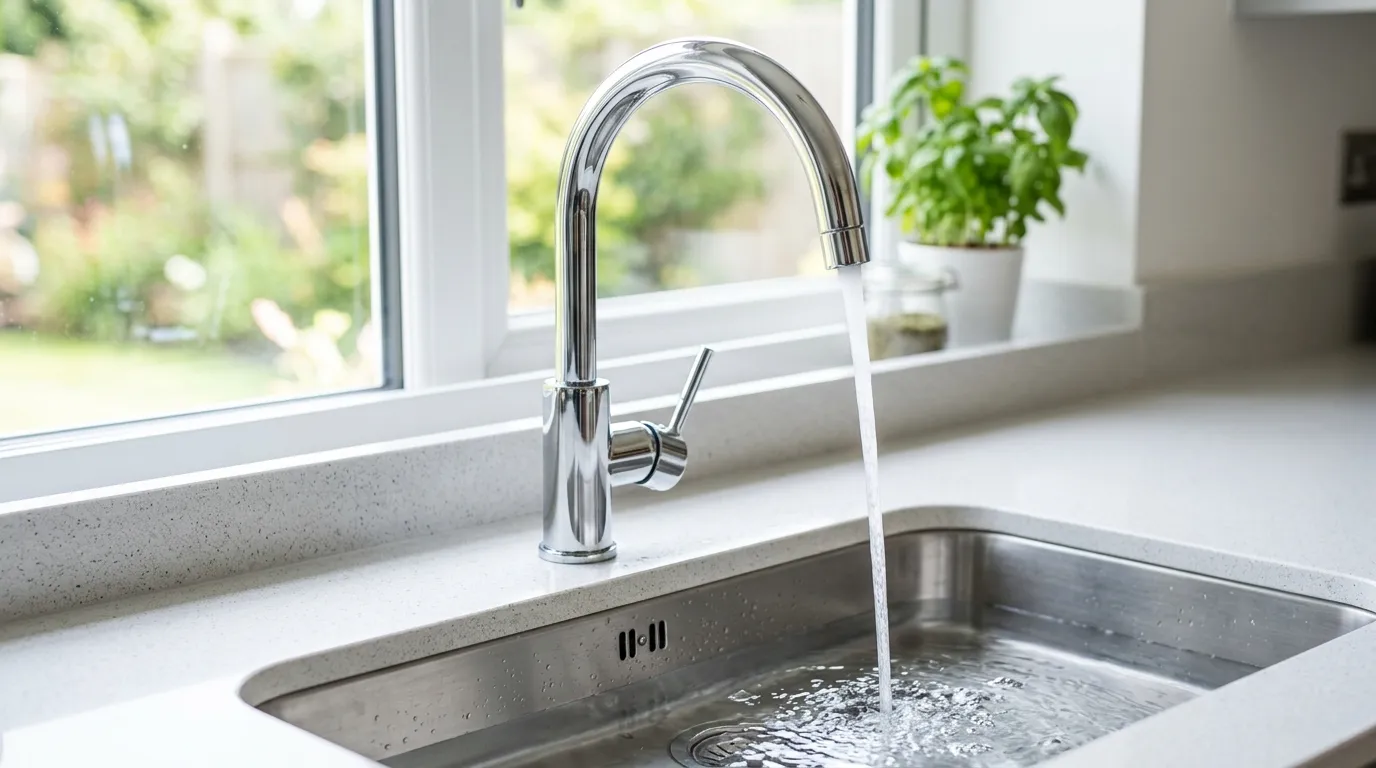 Local Plumbing Master Pros same day plumber fixing a faucet in Mapleton, ND